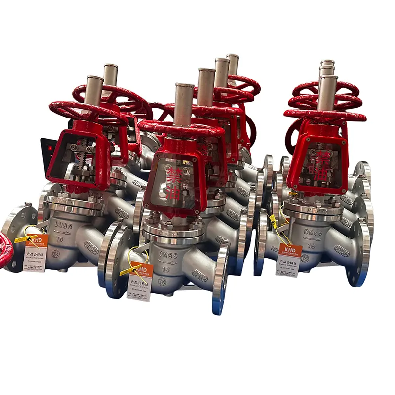ʻO ke kinikini oxygen Globe Valve